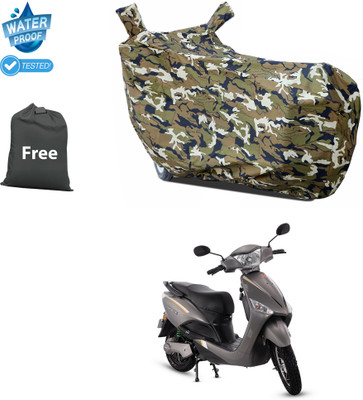 CODOKI Waterproof Two Wheeler Cover for Hero(Electric Optima BS6, Yellow)