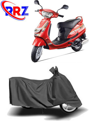 RRZ Waterproof Two Wheeler Cover for Mahindra(Duro 125, Grey)