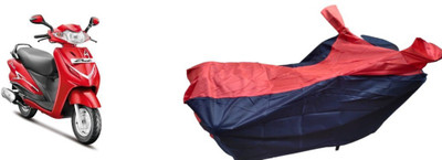malti Two Wheeler Cover for Hero(Duet 125CC, Red, Blue)