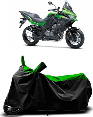 VESMEI Two Wheeler Cover for Kawasaki(Versys 650 BS6, Green)