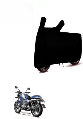 DeepShakshi AUTOMOTIVE Two Wheeler Cover for Bajaj(V 150, Black)