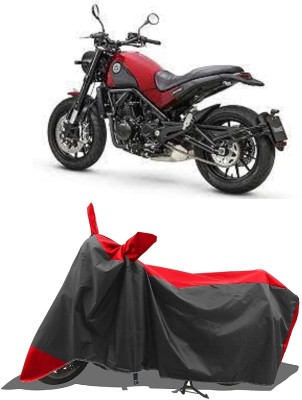 SPECTUS Two Wheeler Cover for Benelli(Leoncino, Red)