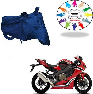 DeepShakshi AUTOMOTIVE Waterproof Two Wheeler Cover for Honda(CBR 1000RR, Blue)