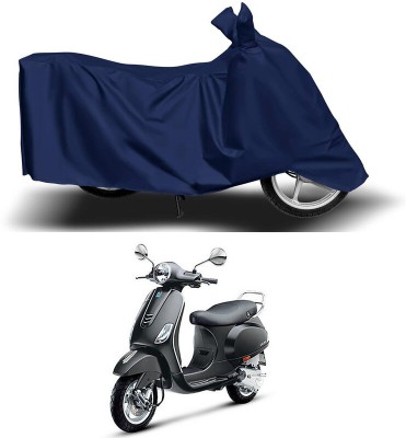 Ascension Two Wheeler Cover for Piaggio(Vespa VXL 125, Blue)