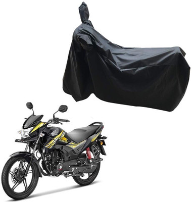 KEDIT Two Wheeler Cover for Honda(CB Shine, Black)