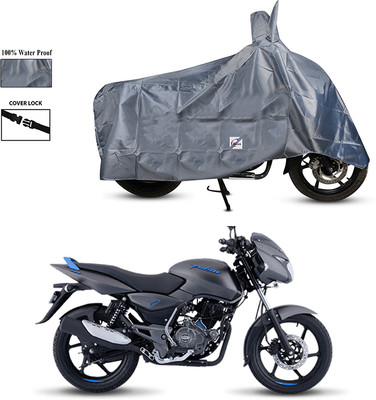 EGAL Two Wheeler Cover for Bajaj(Pulsar 125 Neon BS6, Grey)