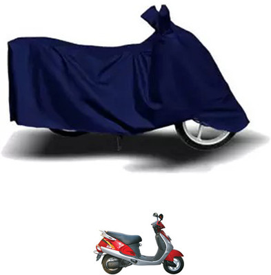 MMSSTAR Waterproof Two Wheeler Cover for Kinetic(Nova EX, Blue)