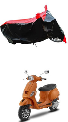 VESMEI Two Wheeler Cover for Vespa(Vespa SXL, Red)