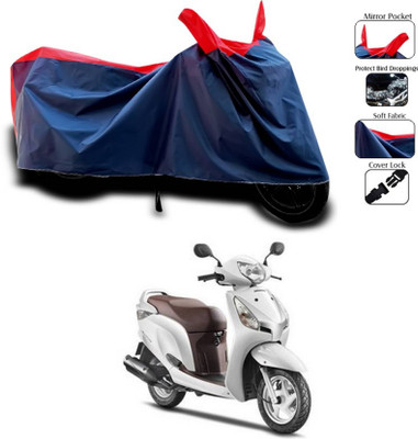 KEDIT Two Wheeler Cover for Honda(Aviator, Red)