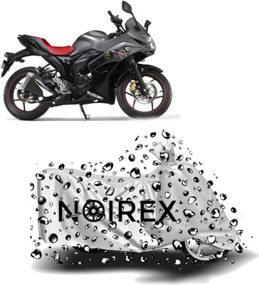 NOIREX Two Wheeler Cover for Suzuki(Gixxer SF, Silver)
