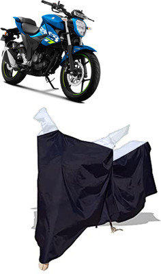 Amexride Two Wheeler Cover for Suzuki(Gixxer, Multicolor)