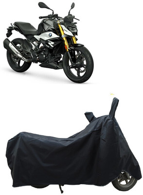 Coxtor Waterproof Two Wheeler Cover for BMW(G 310 R, Black)