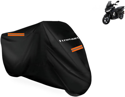Horseyaart Waterproof Two Wheeler Cover for Aprilia(SXR 160 BS6, Black)