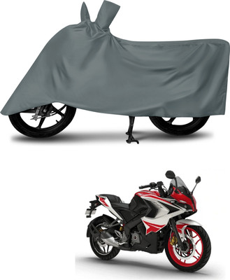 LICATOR Waterproof Two Wheeler Cover for Bajaj(Pulsar SS400, Grey)