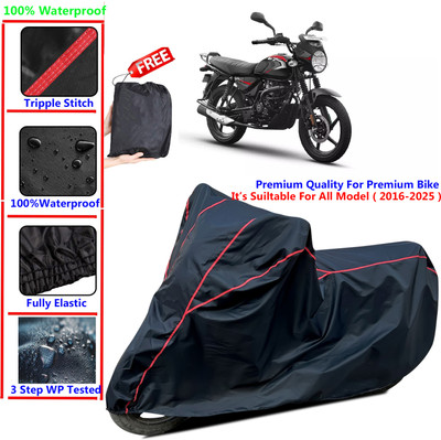 SThanaveX Waterproof Two Wheeler Cover for Bajaj(Black)