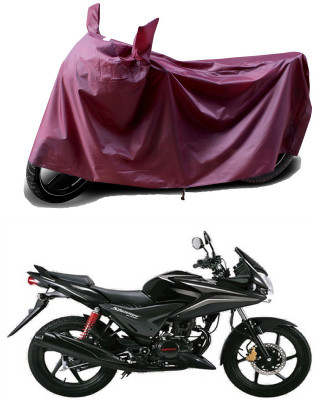 THE REAL ARV Waterproof Two Wheeler Cover for Honda(CBF, Maroon)