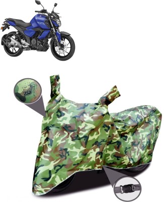 CODOKI Waterproof Two Wheeler Cover for Yamaha(FZ-X, Green)