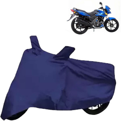 DeepShakshi AUTOMOTIVE Waterproof Two Wheeler Cover for TVS(Flame SR125, Blue)