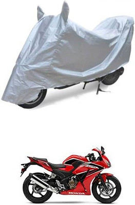 THE REAL ARV Waterproof Two Wheeler Cover for Honda(Silver)