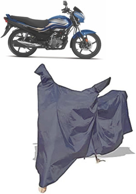 Amexride Two Wheeler Cover for Hero(Super Splendor, Grey)