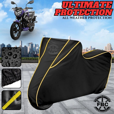 AutoGalaxy Waterproof Two Wheeler Cover for TVS(Raider, Black)