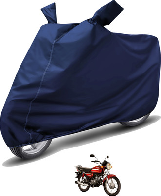 Caronix Waterproof Two Wheeler Cover for Hero(CD Dawn, Blue)