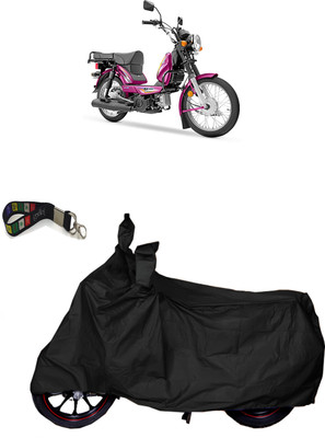 UKIGAL Two Wheeler Cover for TVS(Heavy Duty BS6, Black)