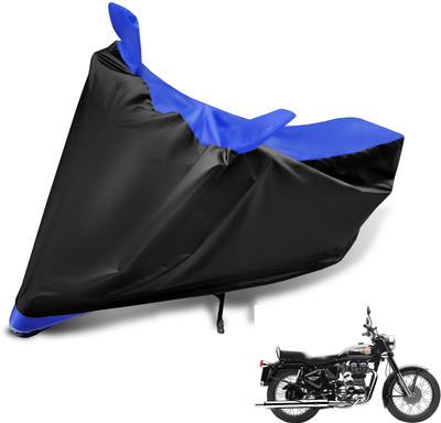 Euro Care Waterproof Two Wheeler Cover for Royal Enfield(Bullet 350, Blue)