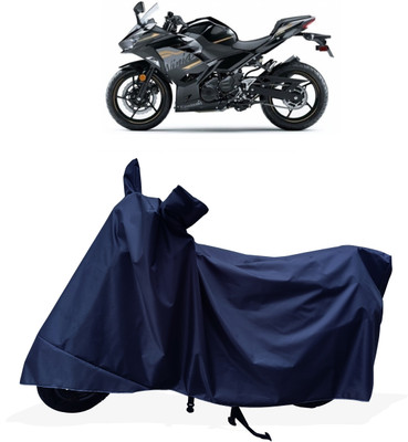 Tricway Two Wheeler Cover for Kawasaki(Ninja 650 BS6, Blue)