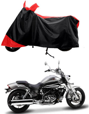 GROFATIK Two Wheeler Cover for Hyosung(Aquila Pro 650, Red)