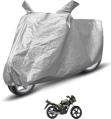 Auto Hub Waterproof Two Wheeler Cover for TVS(Star City, Silver)