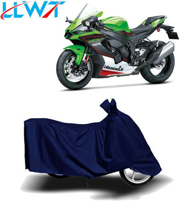 KPIND Waterproof Two Wheeler Cover for Kawasaki(Ninja ZX-10R, Blue)