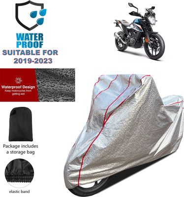 PAGORA Waterproof Two Wheeler Cover for KTM(250 Duke BS6, Silver)