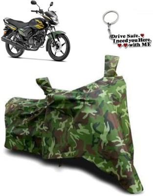 Fclues STORE Two Wheeler Cover for Yamaha(Saluto, Multicolor)