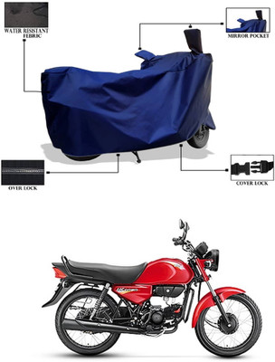 PAGORA Waterproof Two Wheeler Cover for Hero(HF Dawn BS6, Blue)