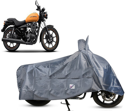 EGAL Waterproof Two Wheeler Cover for Royal Enfield(BS6, Grey)