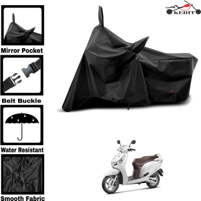 AASHTIK MART Two Wheeler Cover for Hero(Aviator, Black)
