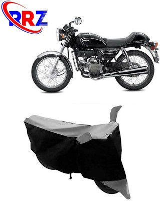 RRZ Waterproof Two Wheeler Cover for Hero(Splendor Pro Classic, Black, Grey)