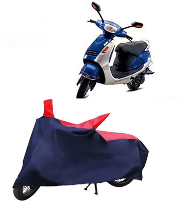 starmick Waterproof Two Wheeler Cover for Kinetic(Nova, Red, Black)