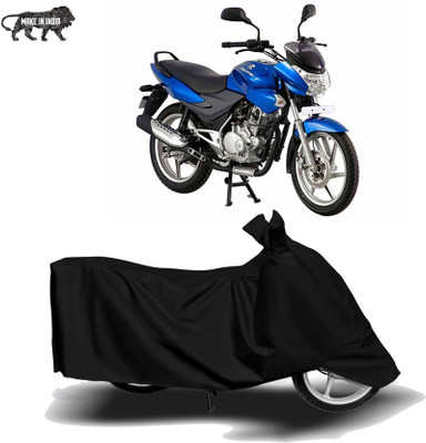 KEDIT Two Wheeler Cover for Bajaj(DTS-i, Black)