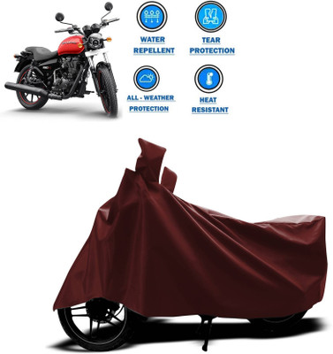 KEDIT Two Wheeler Cover for Royal Enfield(Thunderbird 350, Maroon)