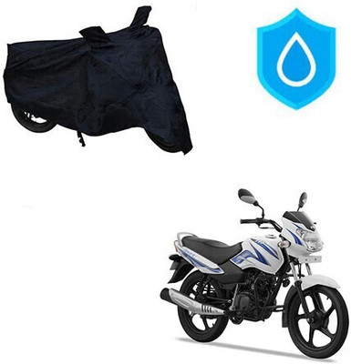 DeepShakshi AUTOMOTIVE Waterproof Two Wheeler Cover for TVS(Star Sport, Black)
