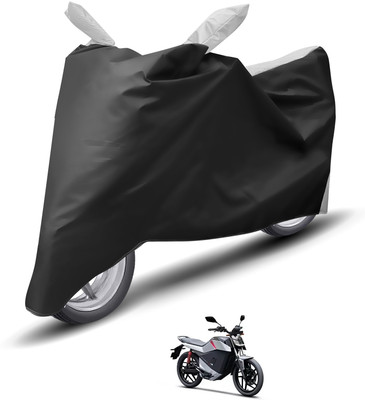 Caronix Waterproof Two Wheeler Cover for Ola(Roadster, Silver)