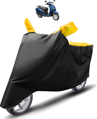Caronix Two Wheeler Cover for Honda(Activa 6G, Yellow)
