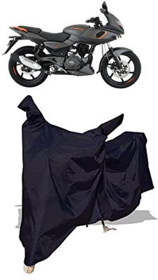 Amexride Two Wheeler Cover for Bajaj(Pulsar 180F BS6, Black)