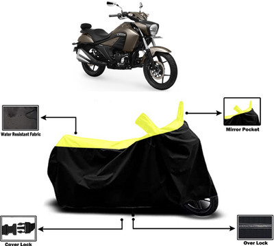 Amexride Two Wheeler Cover for Suzuki(Intruder 250, Yellow)