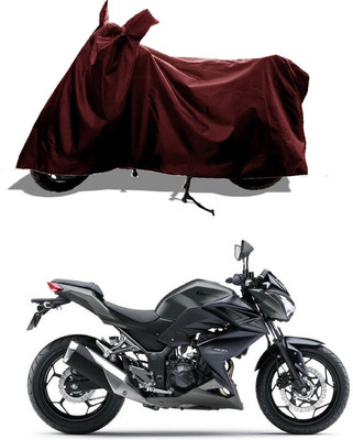 GROFATIK Two Wheeler Cover for Kawasaki(Z400 BS6, Maroon)