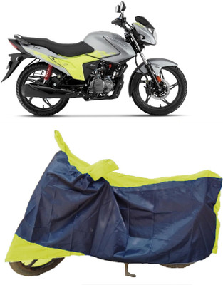 DIGGU Two Wheeler Cover for Hero(Glamour Blaze, Multicolor)
