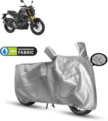 CODOKI Waterproof Two Wheeler Cover for Yamaha(MT 15 New BS6, Silver)