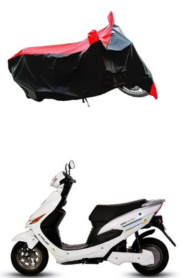 VESMEI Two Wheeler Cover for Hero(Electric Cruz, Red)